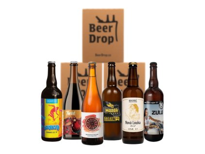 BeerDrop Dárkové Pivní Předplatné z Minipivovarů na 3 měsíce