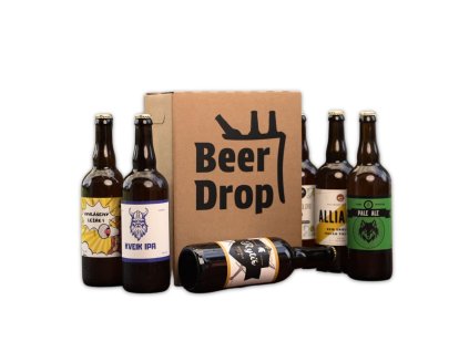 BeerDrop Dárková Pivní Ochutnávka na 1 měsíc