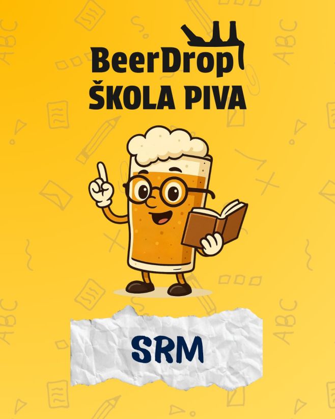 🎓 ŠKOLA PIVA – Co je SRM? 🍻 Věděl/a jsi, že barva piva má vlastní stupnici? Říká se jí SRM (Standard Reference Method) a...