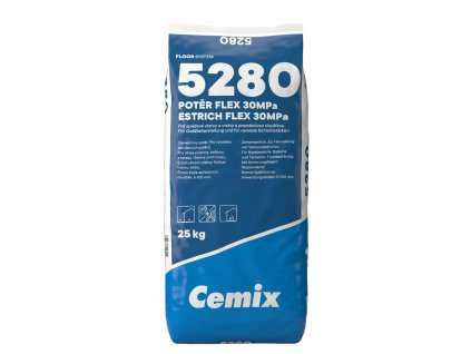 Cemix 5280 - Balkonový spádový potěr
