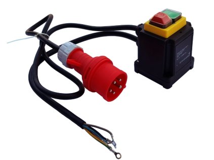 Vypínač na 400V s kolíkovou zástrčkou