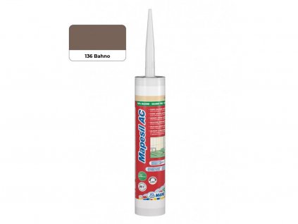 Mapesil 136 - spárovací silikon bahno 310ml