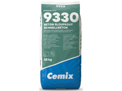 Cemix 9330 - Sloupkový beton
