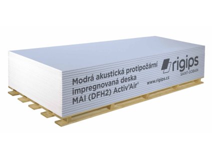 Rigips MAI (DFH2) Activ‘Air akustická impregnovaná sádrokartonová deska