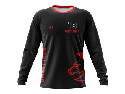 TJ Lokomotiva ČB KOROK DK přední strana (vzor házená růžová)