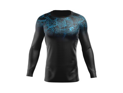 Functional Top Black Blue