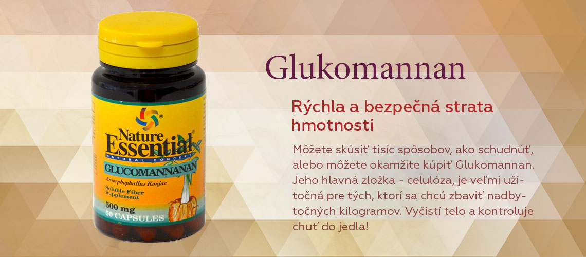 Glukomannán