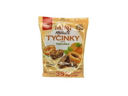 Semix mini tyčinky meruňka 70g