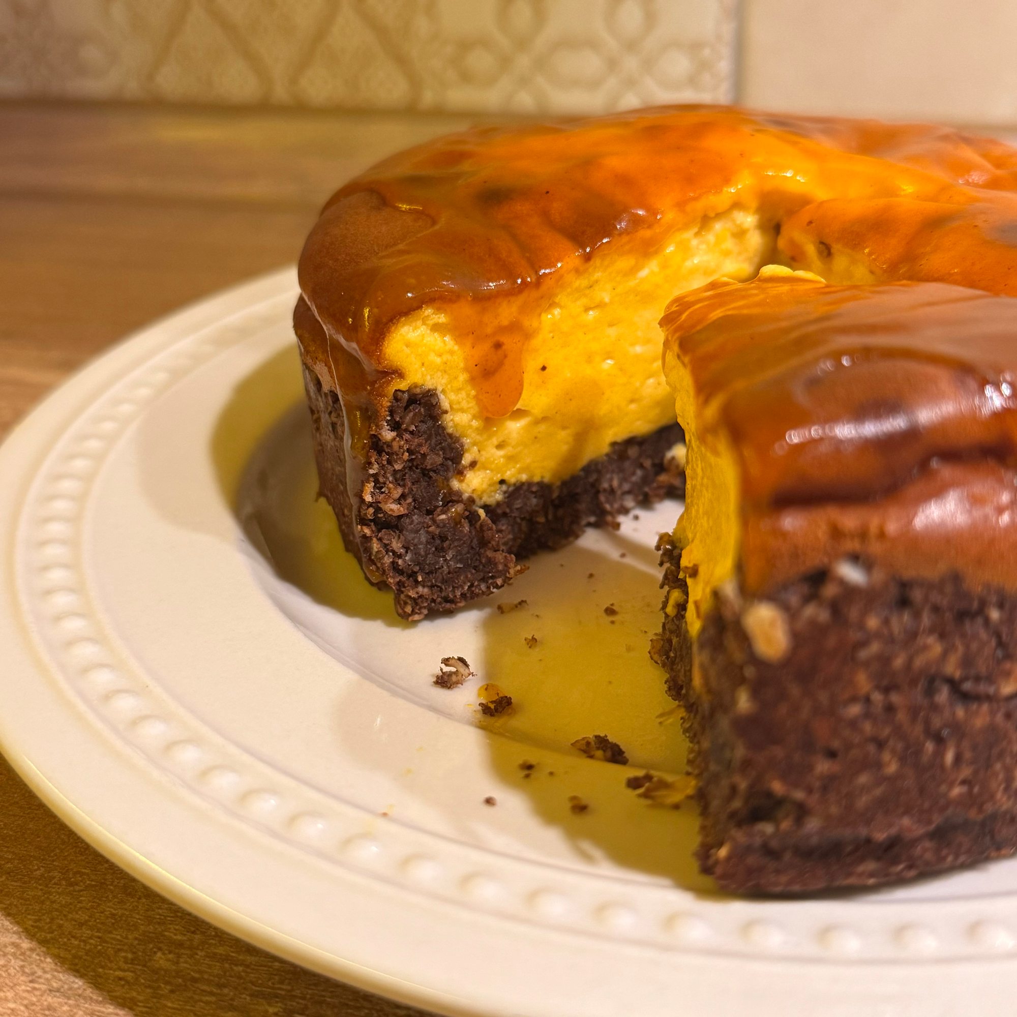 Dýňový cheesecake