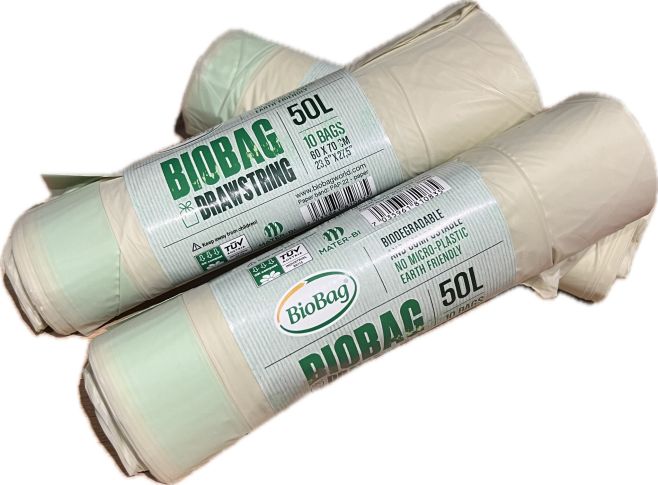 I odpad může být šetrný k přírodě.🗑️➡️🌱 Kompostovatelné sáčky BioBag 50 l se v kompostu přirozeně rozloží – bez...