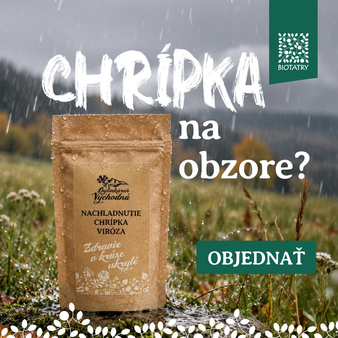 Biotatry čaj nachladnutie, chrípka, viróza