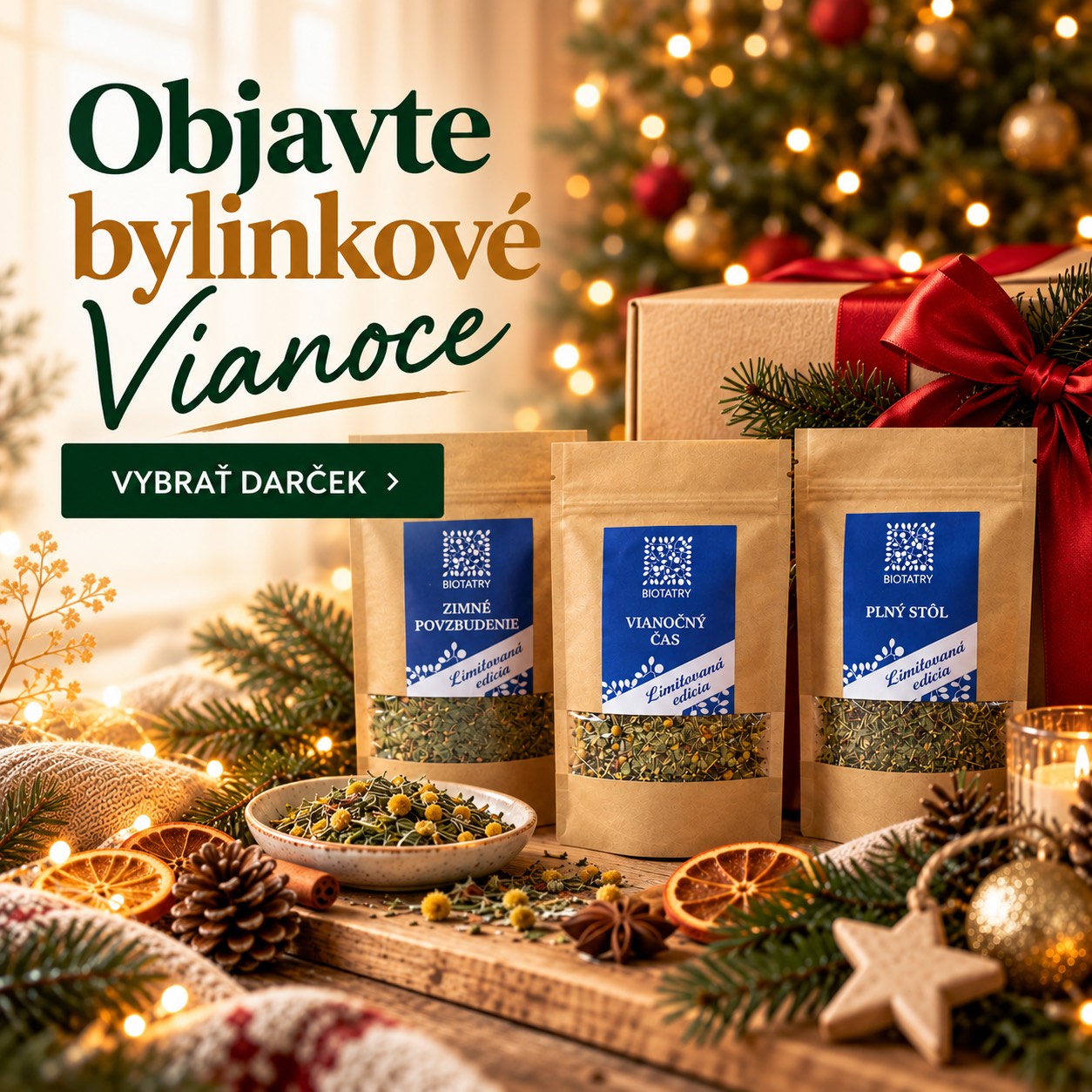 Objavte bylinkové Vianoce