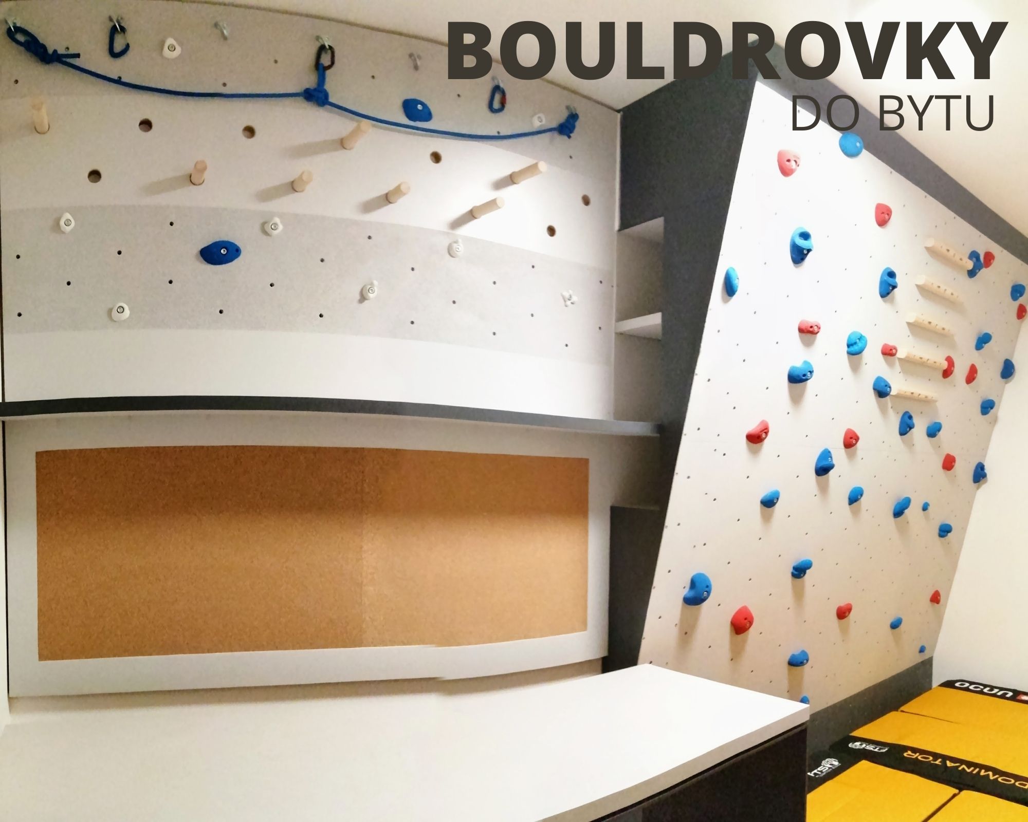 Bouldrovky do bytu