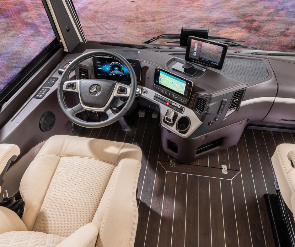 Testovací jízdy Concorde Liner 990GI Actros