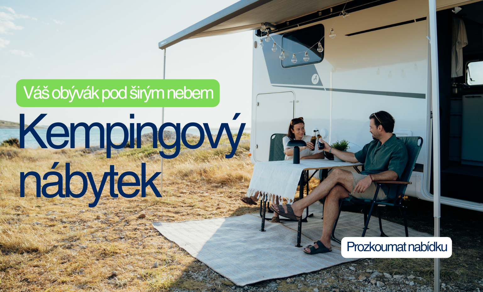 Nabídka kempingového nábytku