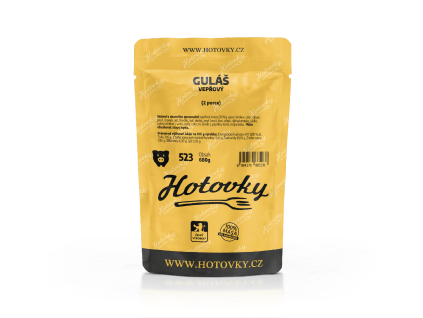 523 Vepřový guláš 2 porce