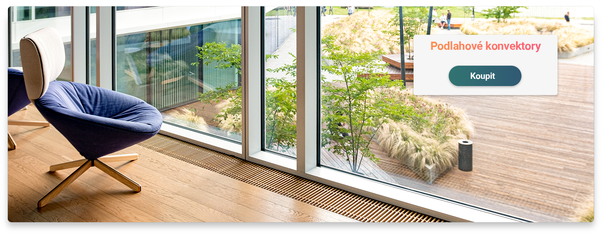Podlahové konvektory