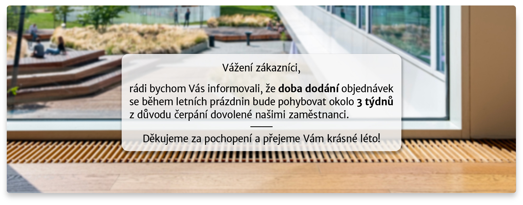 Letní prázdniny - dovolené
