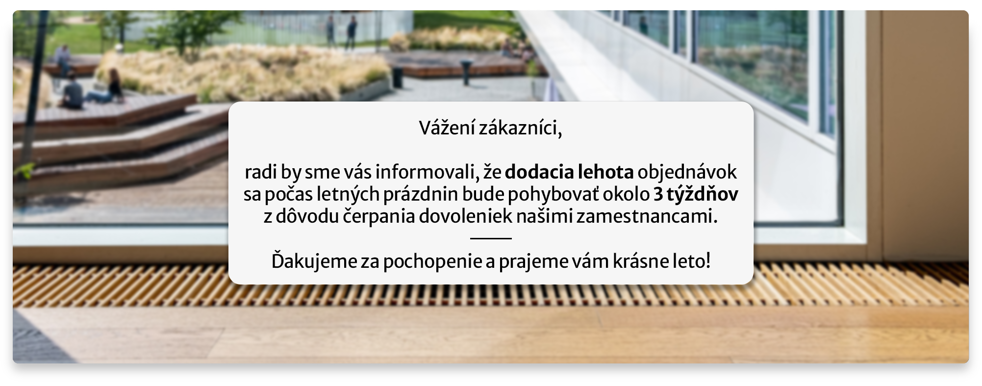 Letní prázdniny - dovolené