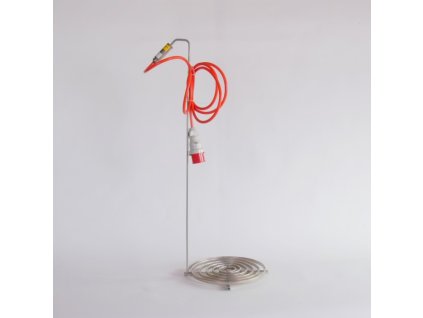 Nerezový ohrievač 6,7 kW 400 V – bez termostatu