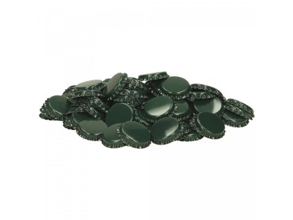 Korunkové uzávery 26 mm zelené – 10 000 ks (2)