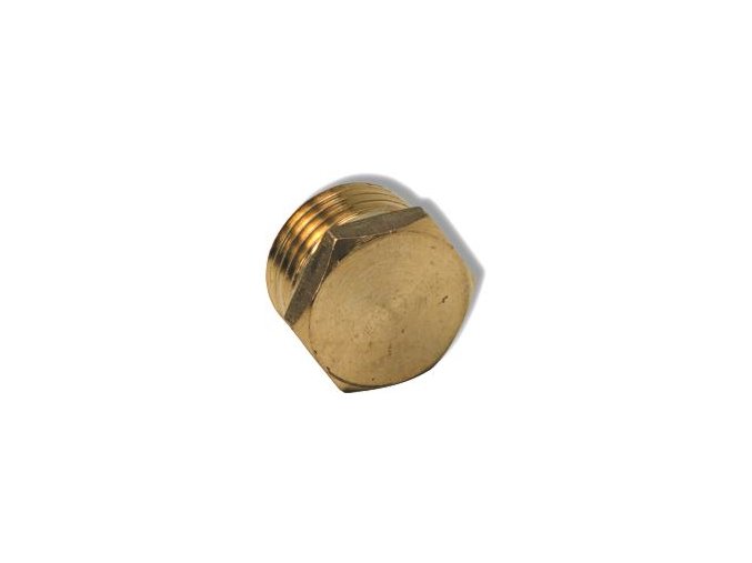 MOS 654 07 mosazná zátka 1/4"