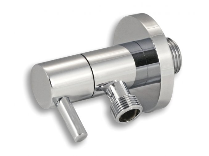 NOVASERVIS CF3006/10 designový rohový ventil 1/2" / 3/8"