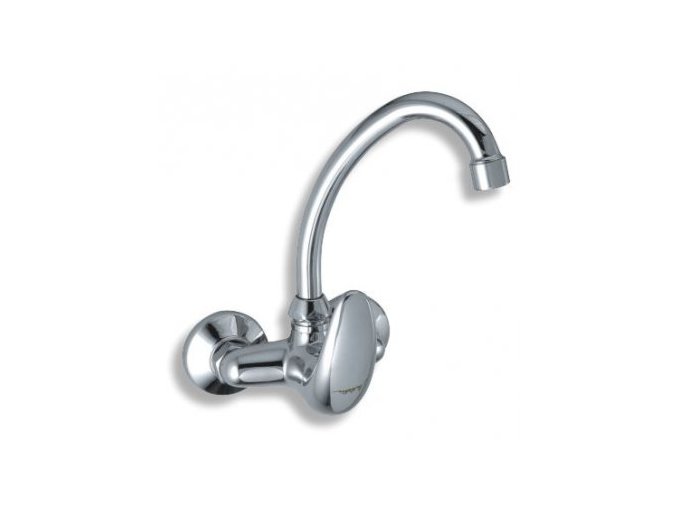 NOVASERVIS METALIA 55034.0 dřezová baterie 100mm s horním ramínkem, chrom