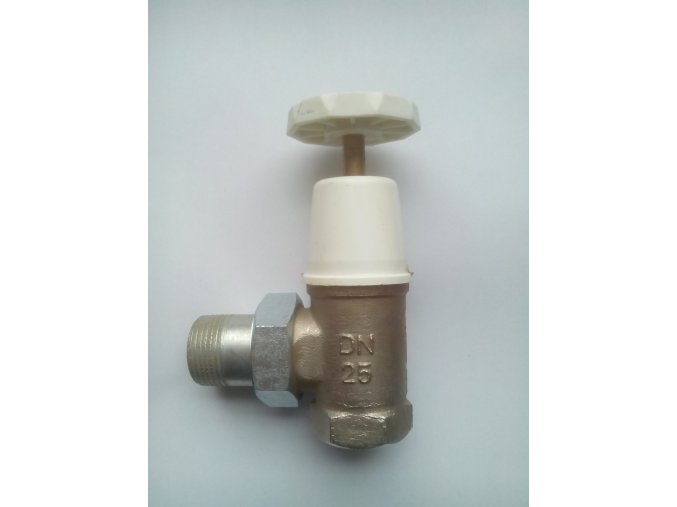 MYJ V 4523-DN25 radiátorový kohout 1" rohový