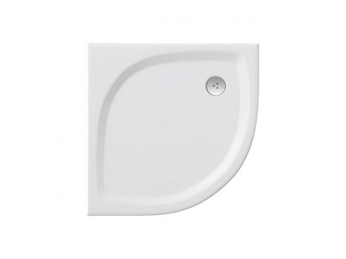 RAVAK ELIPSO PRO 90 FLAT čtvrtkruhová sprchová vanička 90/90cm, úmělý mramor