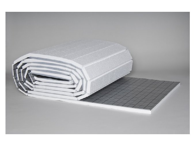 PODL systémová deska pro podlahové vytápění, tl. 30mm s hliníkovou fólií