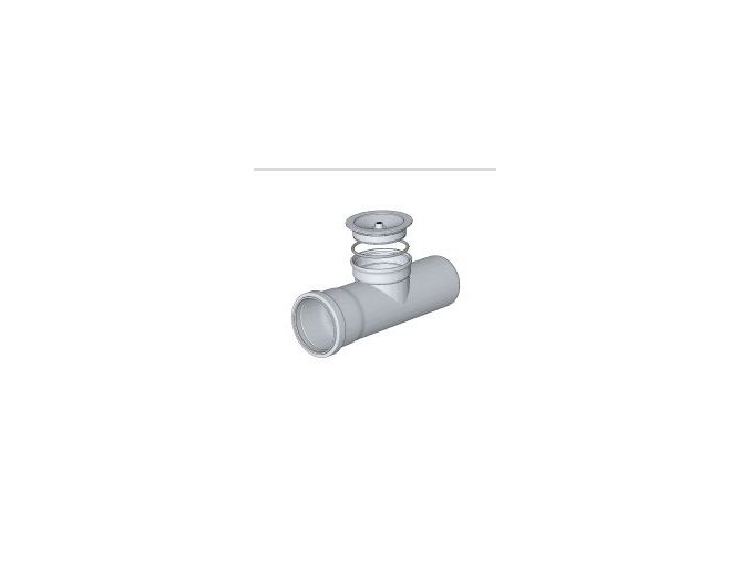 KOUŘ B52100311 kontrolní kus 80mm pro odvod spalin kondenzačních kotlů