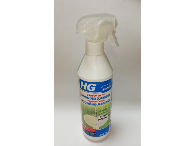 HG pěnový čistič vodního kamene