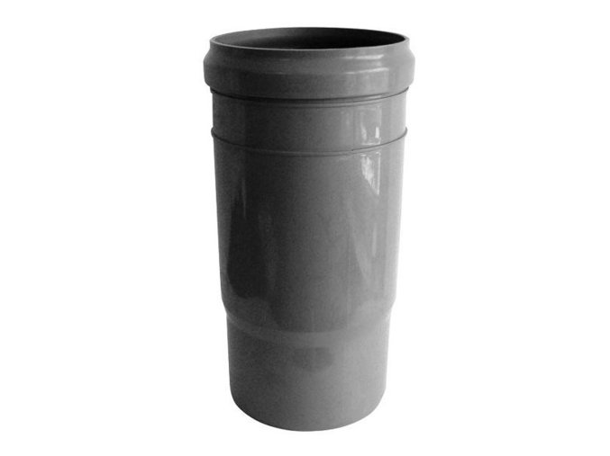 Odpadní HT trubka s prodlouženým hrdlem 75mm