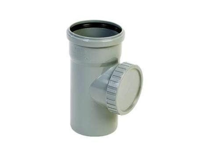Odpadní HT čistící kus 50mm