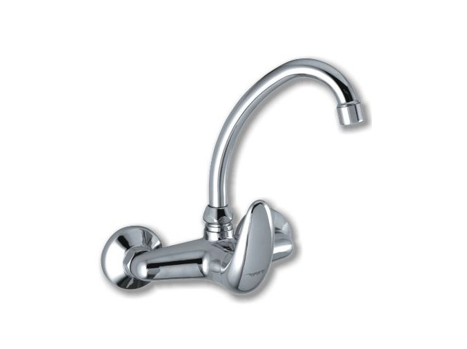 NOVASERVIS METALIA 55030.0 dřezová baterie 150mm s horním ramínkem, chrom