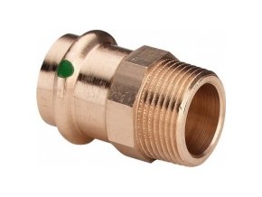 Cu lisovací přechodová vsuvka 15x1/2"