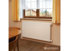 RADIK KL 21 6140 deskový radiátor s bočním připojením, bílý