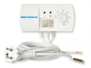 ARM TH TC1100A elektronický termostat s funkcí Antystop pro oběhové čerpadlo, 0-90°C