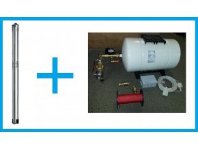 BM SET 0030101 set čerpadla Grundfos SQ2-55 a příslušenství. Pro vrty hluboké max. 20m.