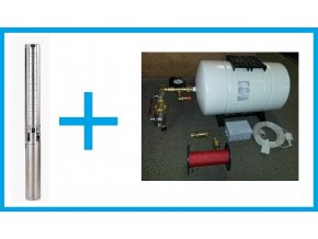 BM SET 0030111 set čerpadla Grundfos SP2A-13 a příslušenství. Pro vrty hluboké max. 30m.