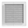 Větrací mřížka PVC 200x200mm uzaviratelná
