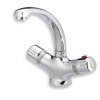 AQUAMAT 2601.0 umyvadlová stojánková termostatická baterie chrom