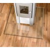 LB 21.02.894.2 sklo pod kamna 8mm, 100x100cm, tvar čtverec