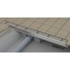 RAVAK OZ CHROME 850 nerezový sprchový žlábek 850mm KONCEPT CHROME