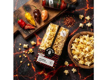 Jolokia chilli popcorn