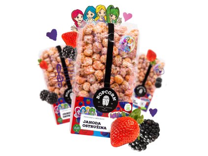BOP lollipopz jahoda ostruzina kompozice mala