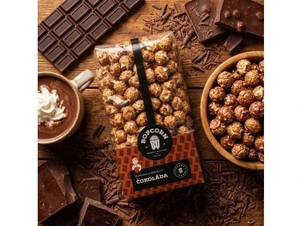 Čokoládový popcorn