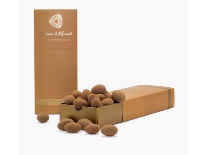 Mandle v mléčné čokoládě a koření masala