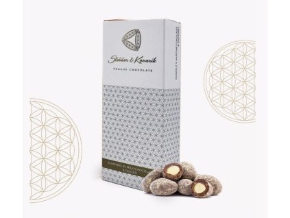 Mandle v mléčné čokoládě a zázvoru 130g